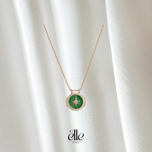 Emerald Star Necklace