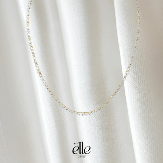 The Lumière Tennis Necklace
