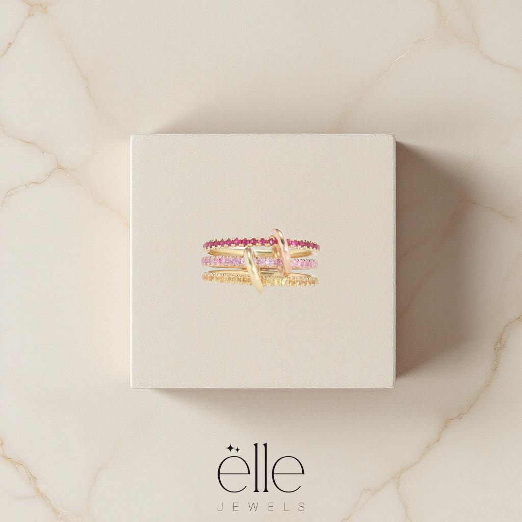 Blushed Linked Ring