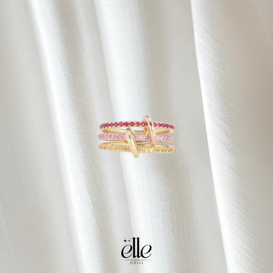 Blushed Linked Ring