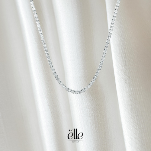 The Lumière Tennis Necklace