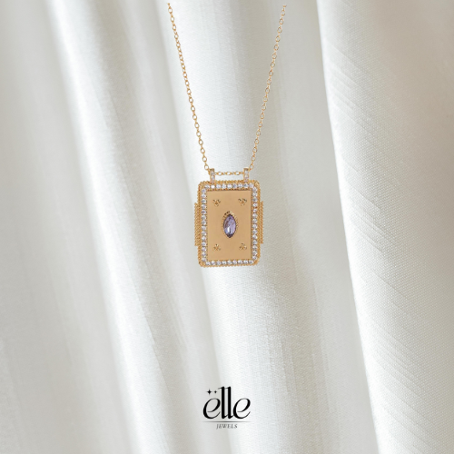 The Phoenicia Necklace - Purple