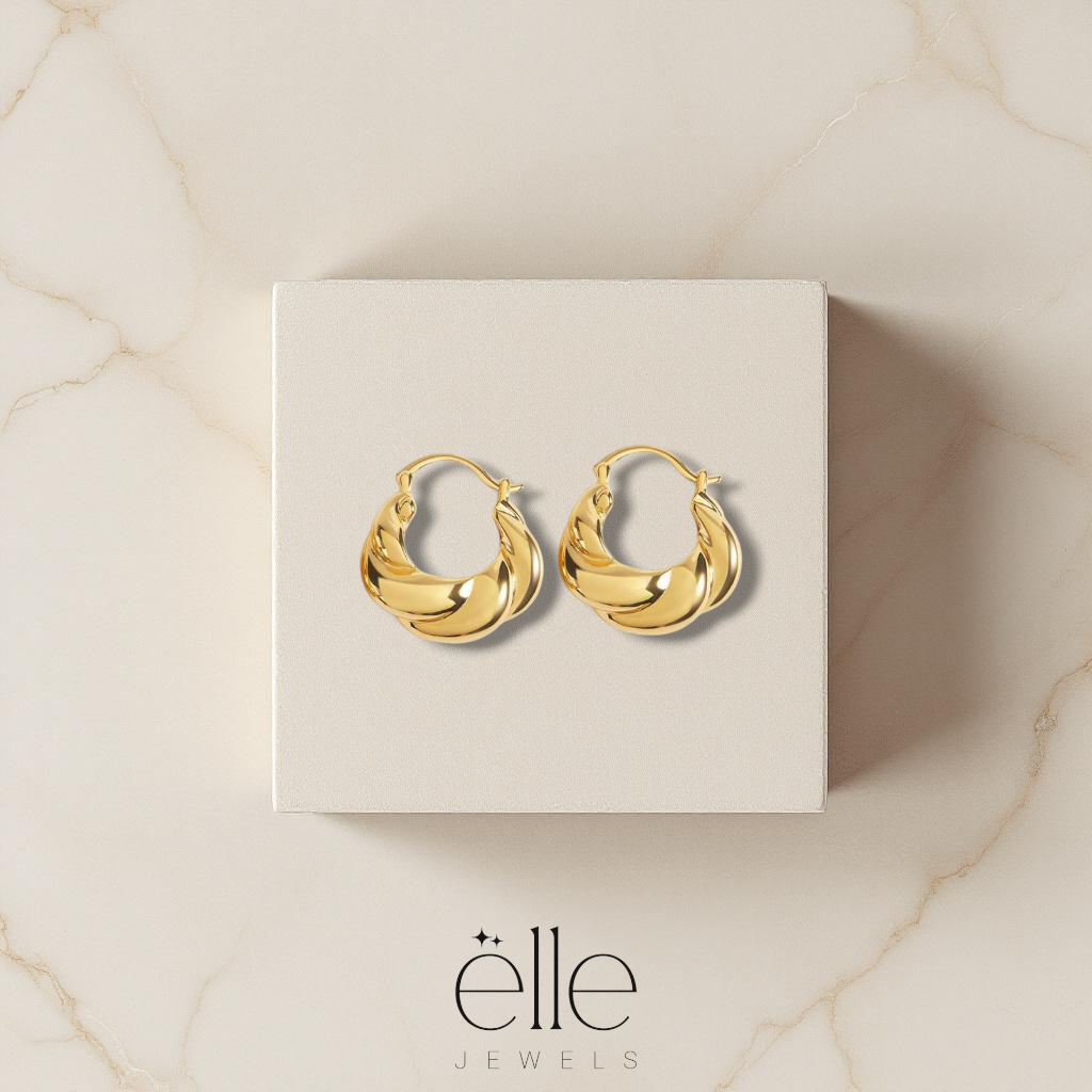 Croissant Earrings