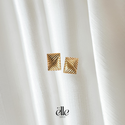 Old Money Square Earrings