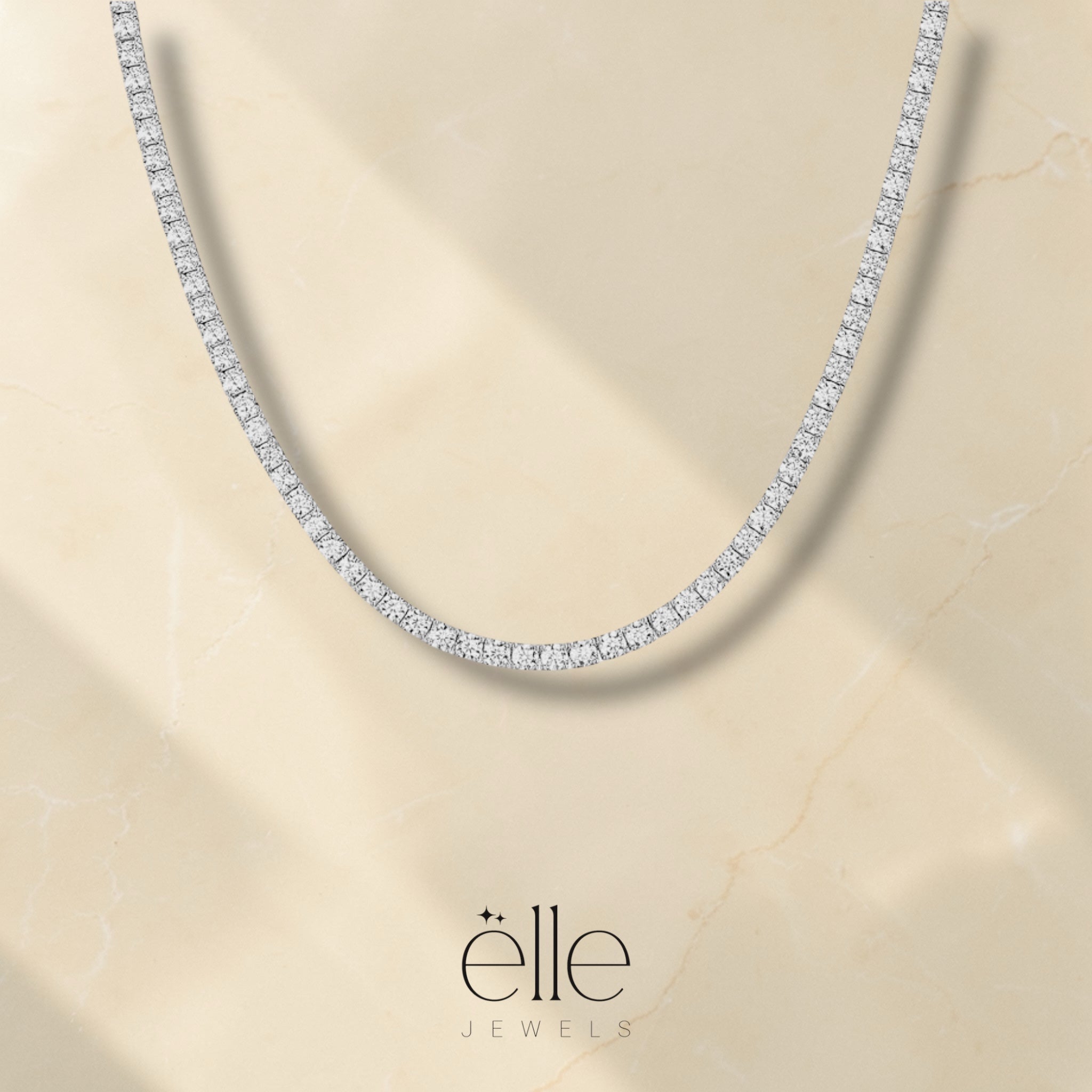 The Lumière Tennis Necklace