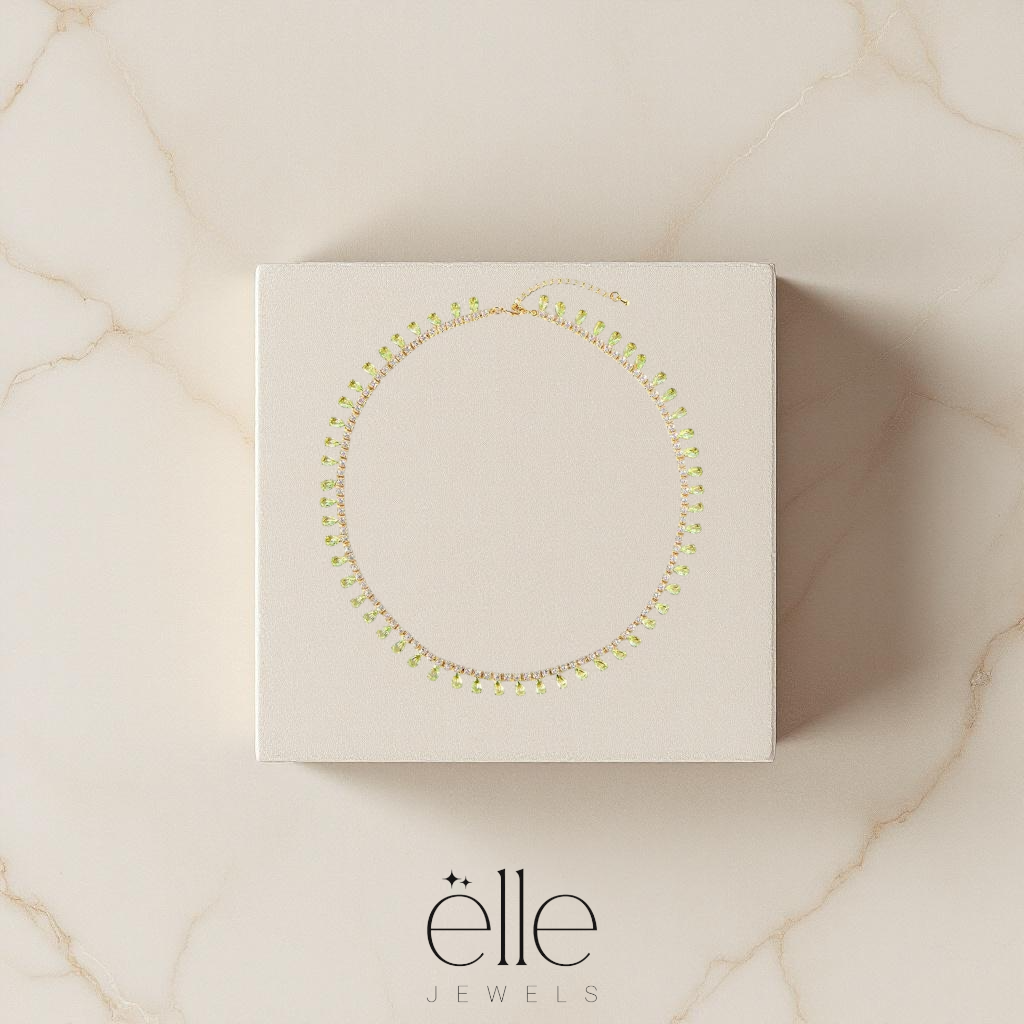 Lime Glow Necklace